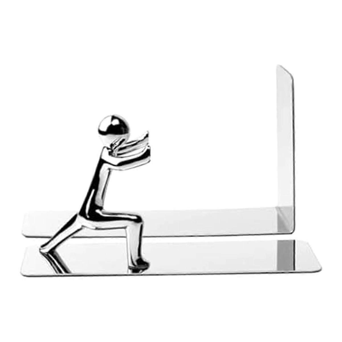 Bookshelf Book Stand Book End to Hold Book Cast Iron Bookend