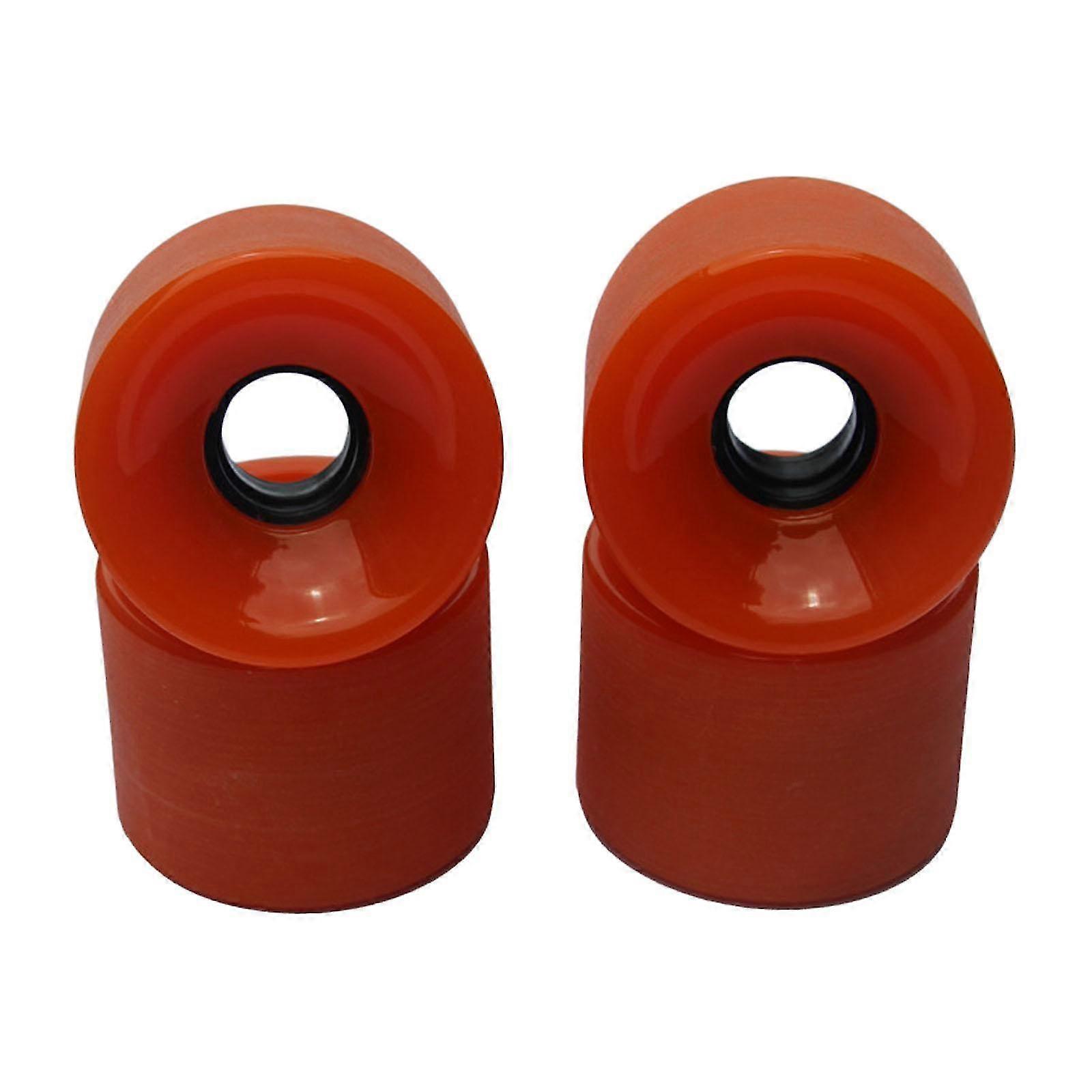 Blue Roller Casing Replacement Wheels for 4x PU Skateboard Longboards