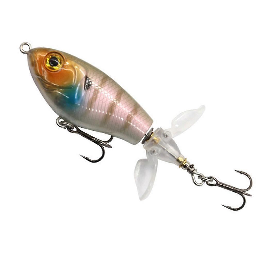 Künstliche Hartköder Angelköder Swimbaits Double Propeller Angelköder Lebensechte 3D Angelköder Spinner