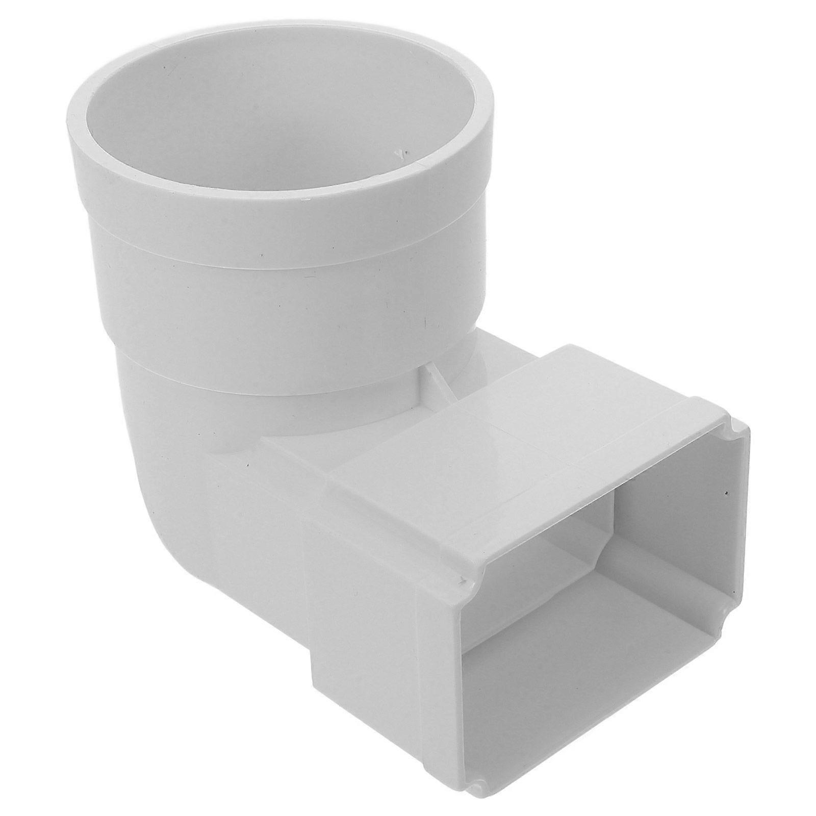 Rain Gutter Adapter Plastic Downspouts Drainage Connector Roof Gutter Adapter Downspout Diverter Part
