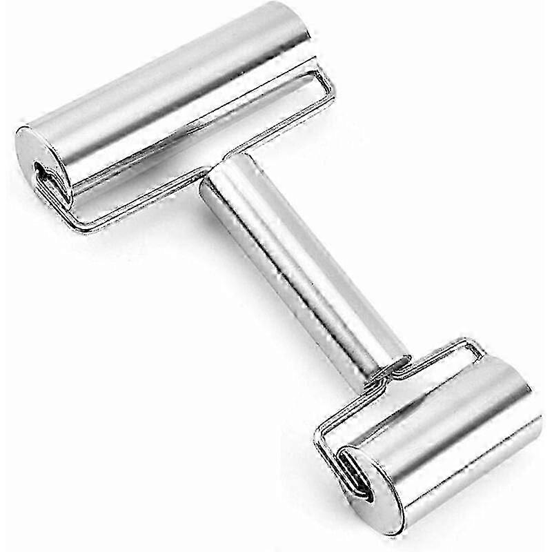 Stainless Steel Rolling Pin for Baking, Double Head Pasta Roller