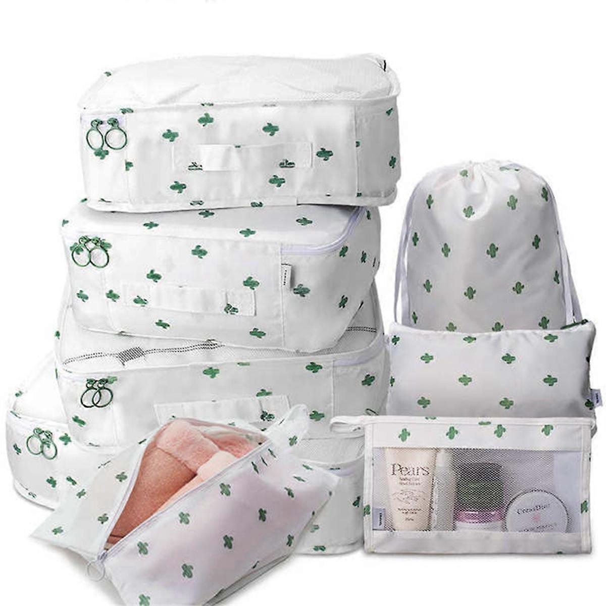 8PCS Reisesortiment Aufbewahrungstaschen Kapazität Gepäckaufbewahrungstaschen,G