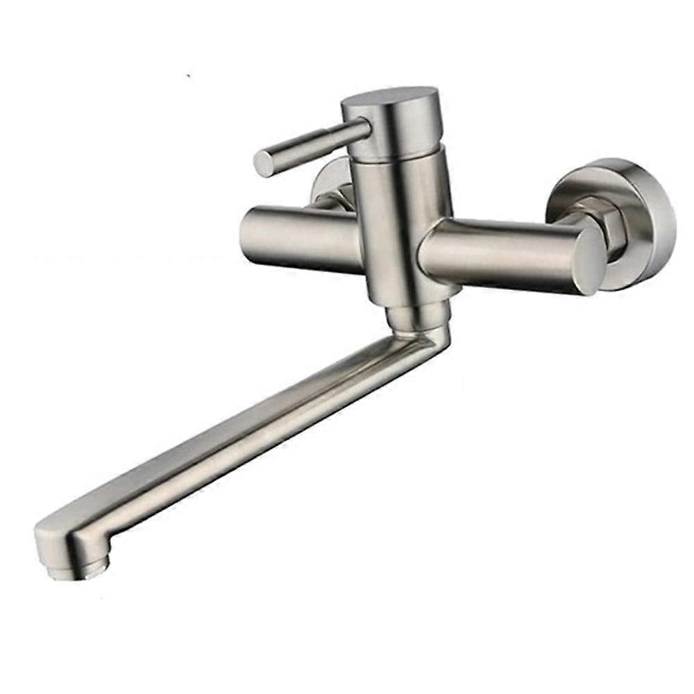 Kitchen Sink Mixer Taps Brushed Kitchen Taps Mixer 360° Rotatables Single Lever Tap Mixer Tap for Kitchen Sink-B(B)