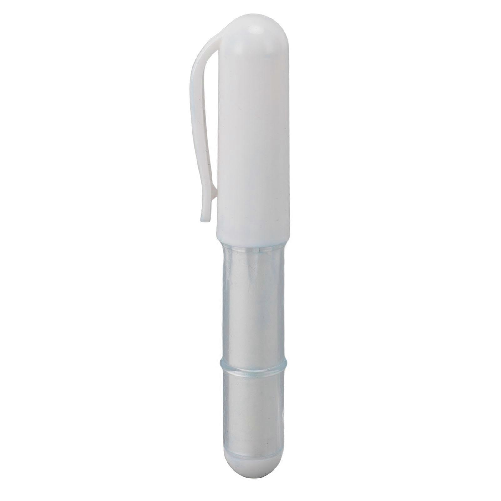Fabric Chalk Marker Precise Marking Easy to Remove Multipurpose Portable Fabric Chalk Liner Pen for Sewing Quilting Crafting White