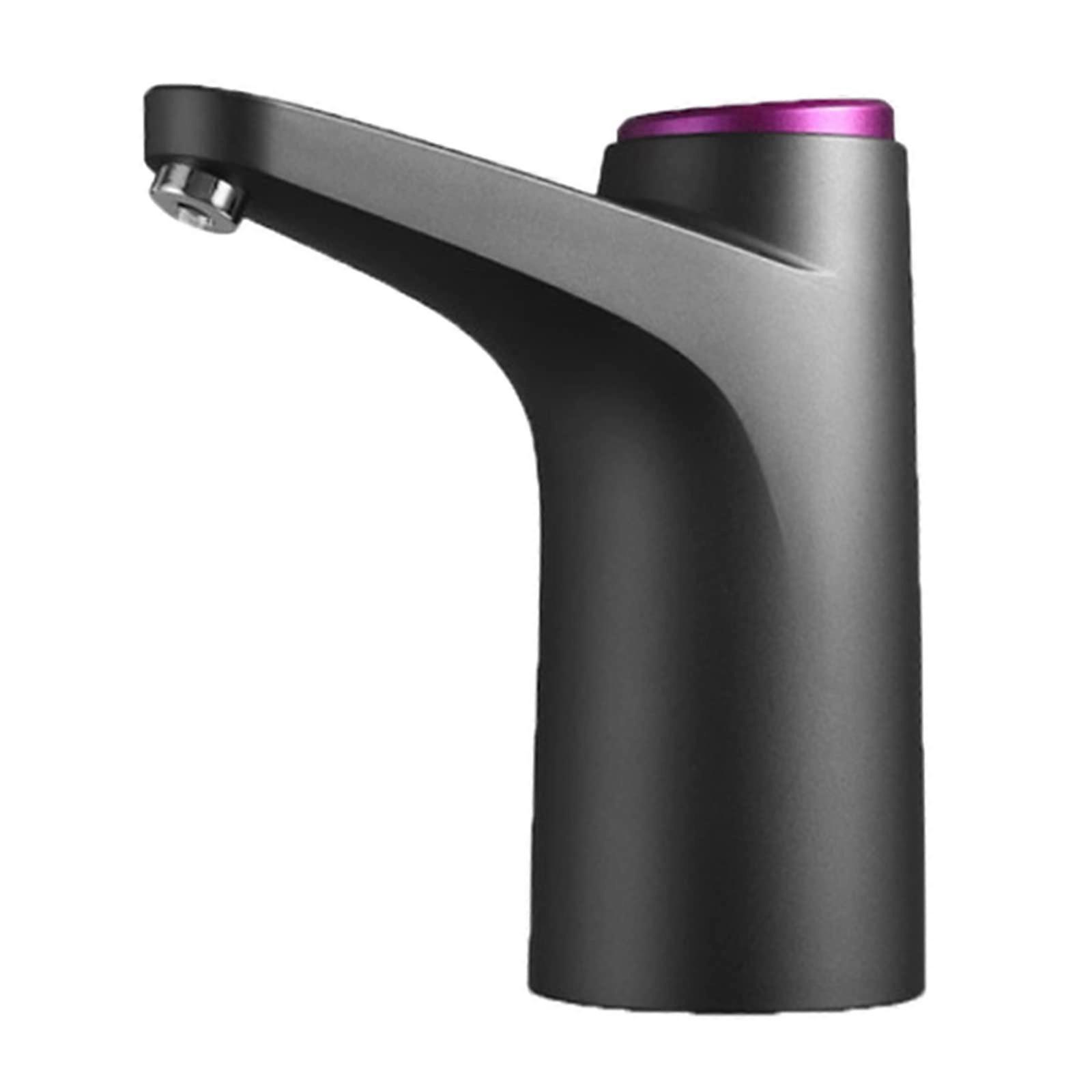 Automatic Electric Water Dispenser for Smart Water Bottle, Black, USB Rechargeable, Compact Design, BPA-Free Material