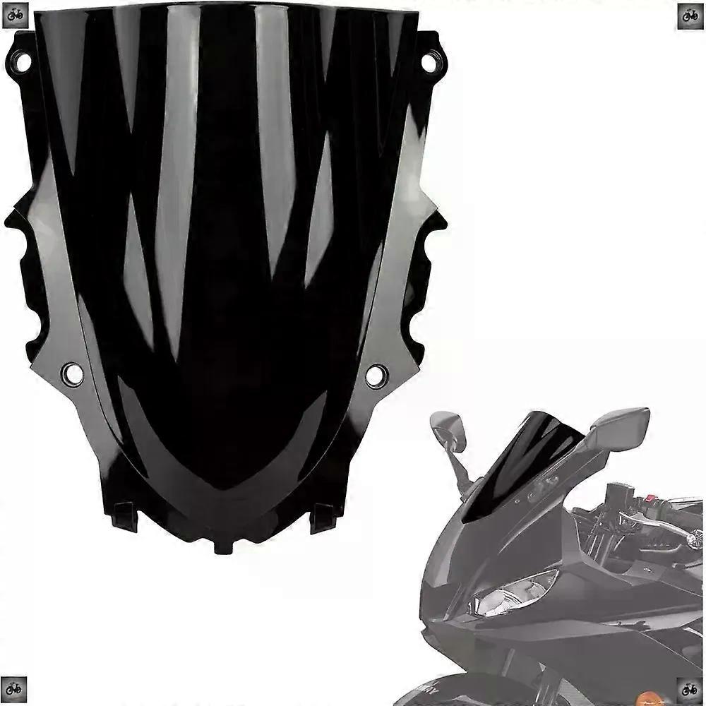 Motorrad Windschild Windschild Double Bubble für Yamaha YZF R3 R25 2019 2020 2021 2022 2023 Frontscheibe Windschotter