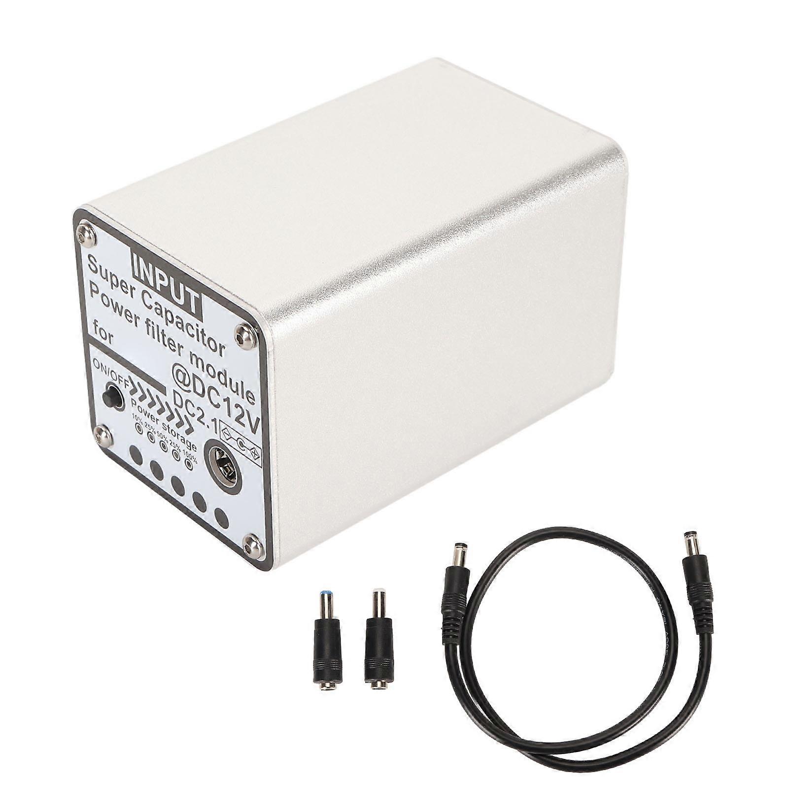 Enhance 5V o/Video: 12V 3F Super Capacitor Power Filter with Intelligent Design