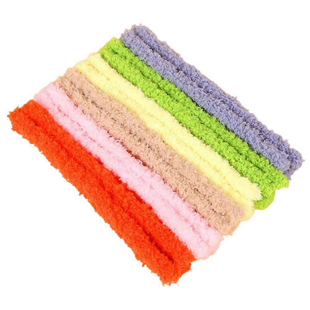 6pcs DIY Twisted Sticks Material Chenille Stems Twisting Fluffy DIY Sticks for DIY Lover