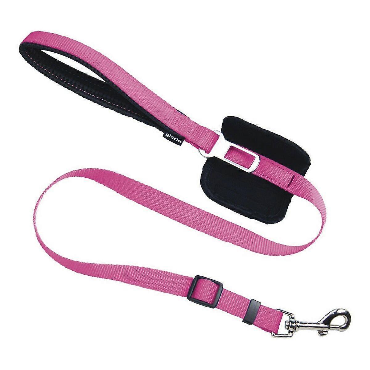 Laisse de chien Gloria 70-102 cm Rose