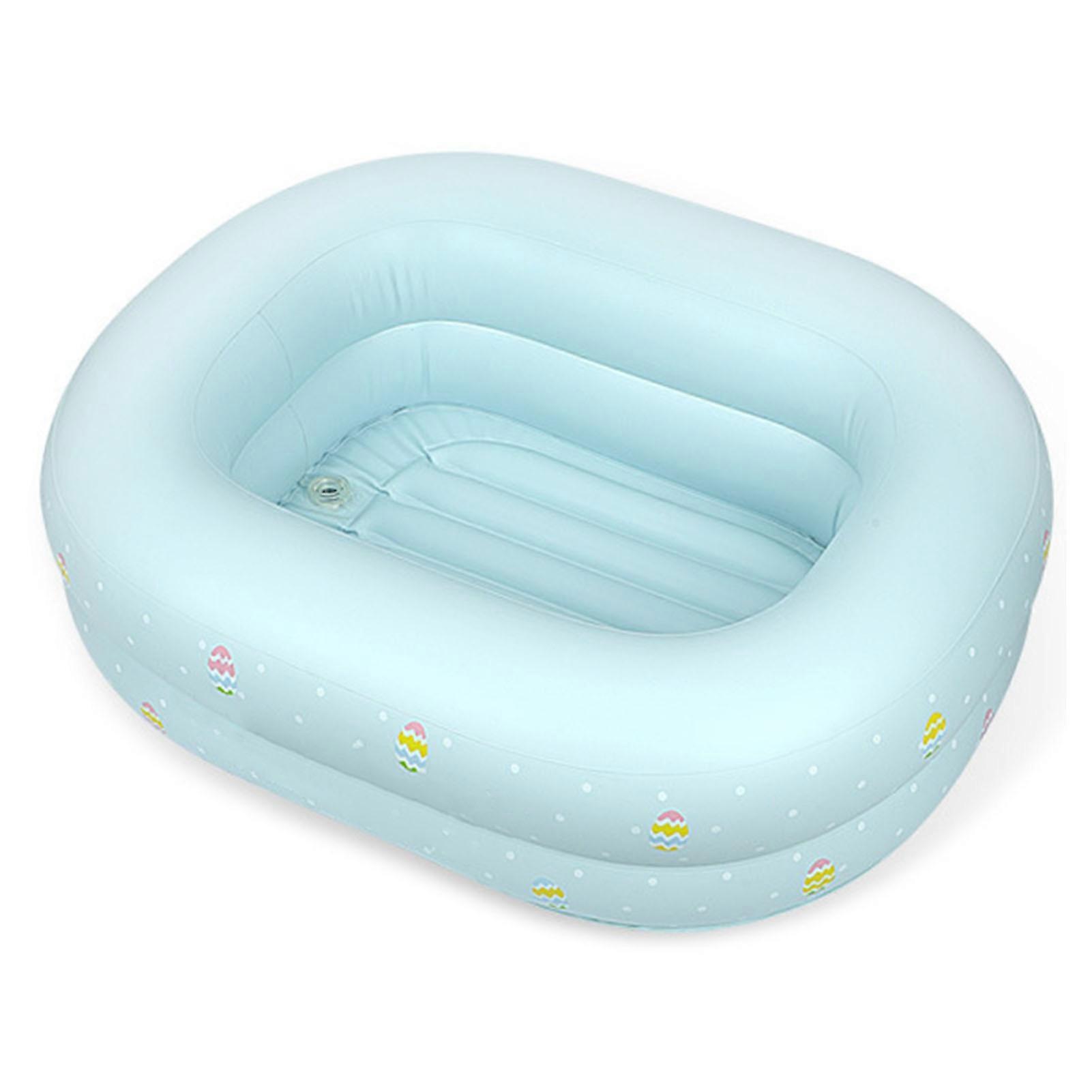 oppblåsbart badekar sammenleggbart fortykket husstandsminibasseng