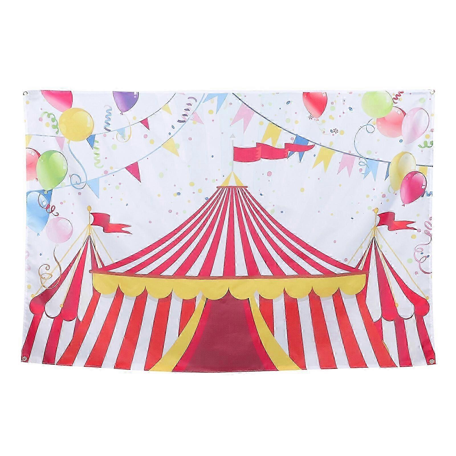 Circus Themed Party Background Cloth Carnival Party Backdrop Photo Props