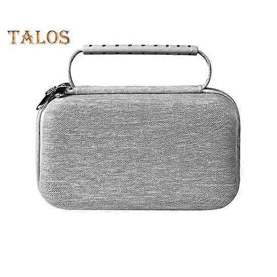 Hard Travel Case Speaker Carrying Bag Shockproof Impact Resistant Double Zipper Design Portable Carrying Storage Bag for LinkBuds