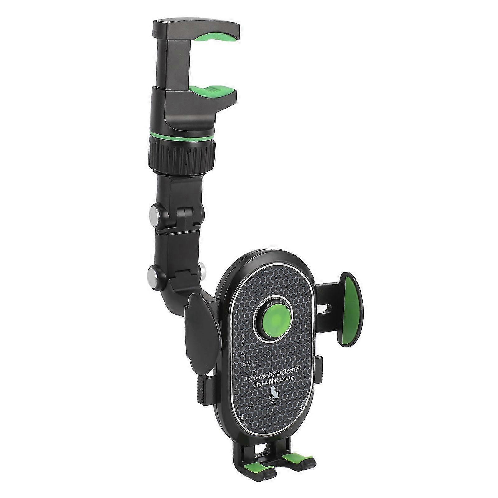 360 Degree Rotating Car Phone Mount for Rear View Mirror Universal Fit