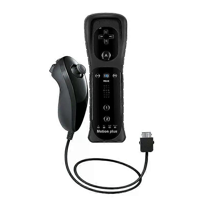 1pcs/2pcs Controller compatible for Wii Remote Controller Gamepad Built-in Motion Plus Control compatible for Wii/Wii U Console Wireless Game pad