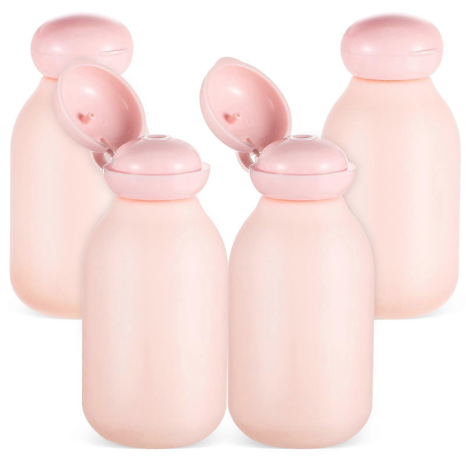 4 Pcs Travel Bottles Shampoo Bottles Toiletry Bottles Travel Size Containers Lotion Bottles Squeeze Bottles