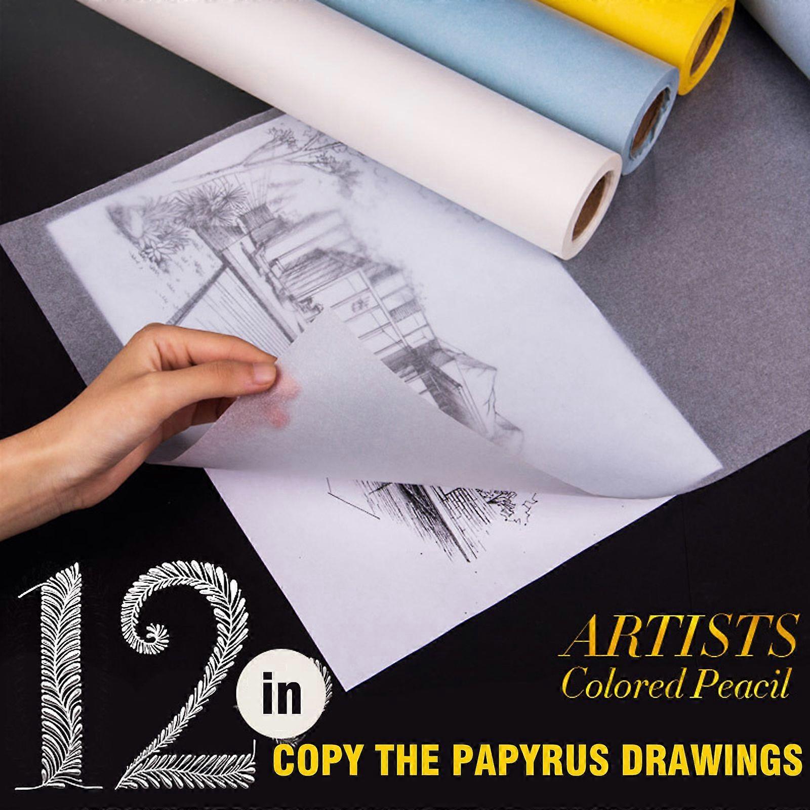 Art Tracing Paper Roll 46M Transparent Draft Draw Drawing Sketch Painting WhitXY