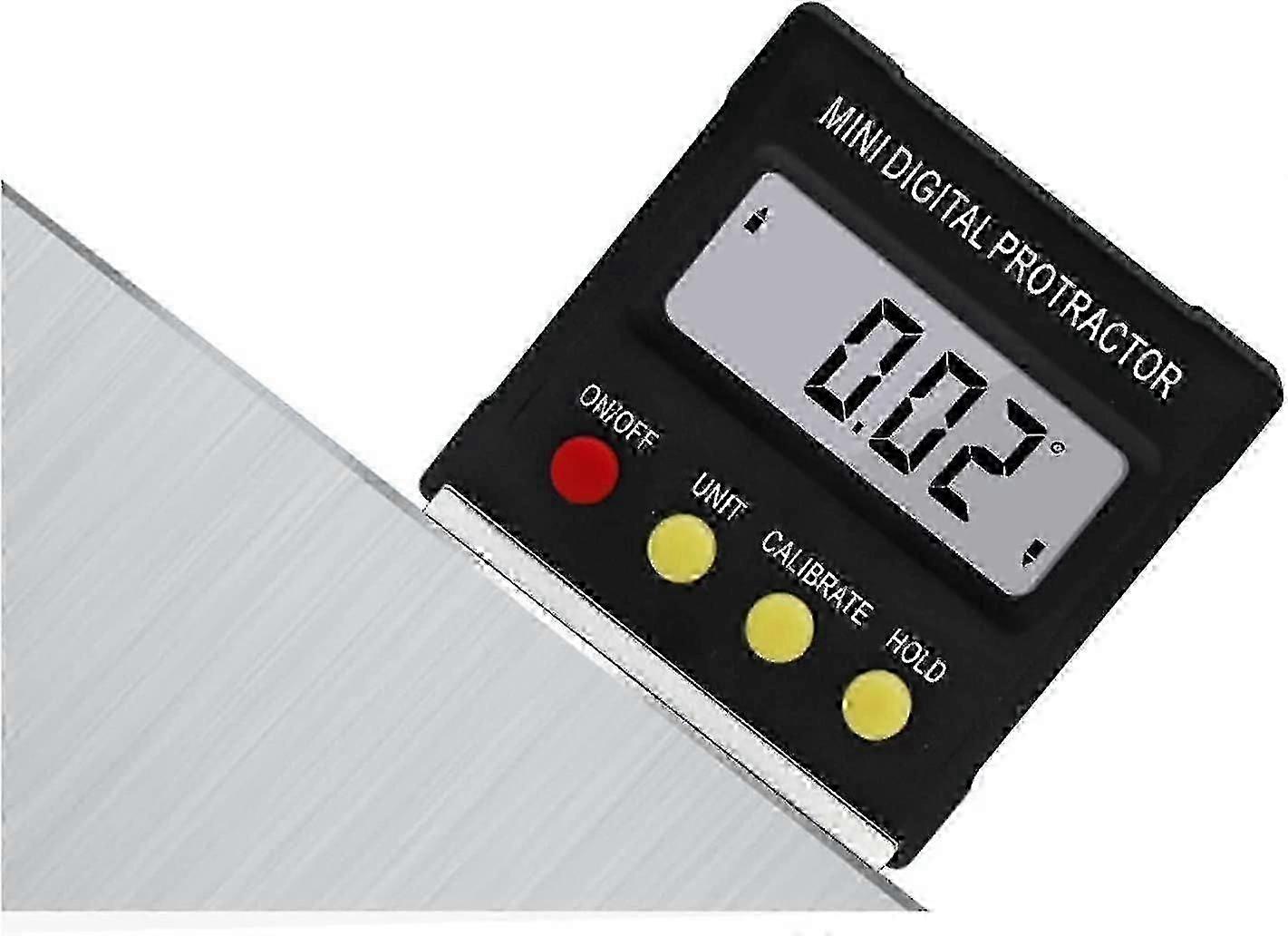Mini Inclinometer Electronic Digital Display Magnetic Angle Display 4 X 90 Measuring Range Compact And Portable Angle Digital Finder Protractor For En