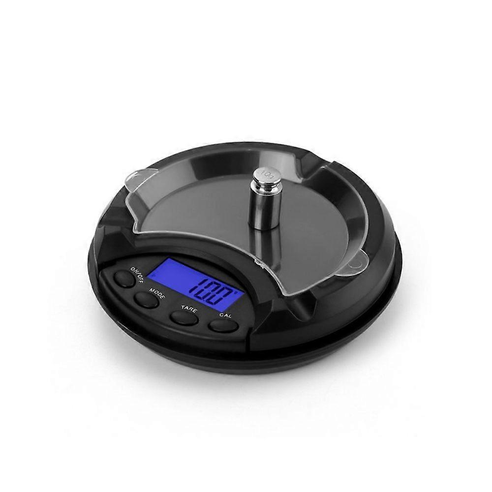 Digital Jewelry Scale, Portable Ashtray Electronic Scale, Mini Scale with Digital Display(Battery Not Include)