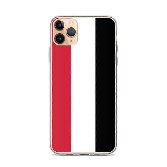 Phone Case - PIXELFORMA - Yemen Flag - Compatible with iPhone 11 Pro Max - Flexible - Shockproof
