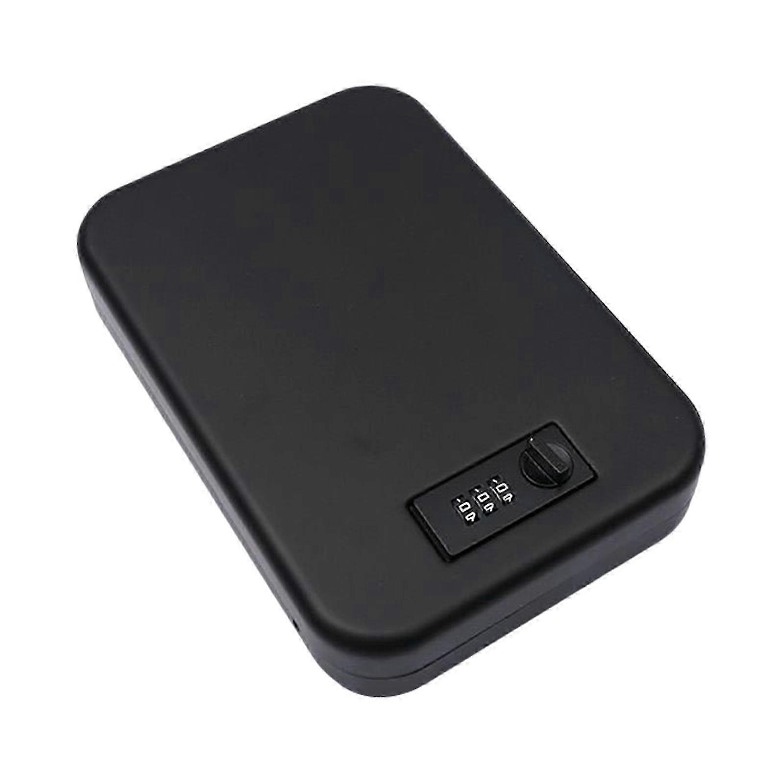 Combination Lock Steel Case for Traveling Passports Important Documents