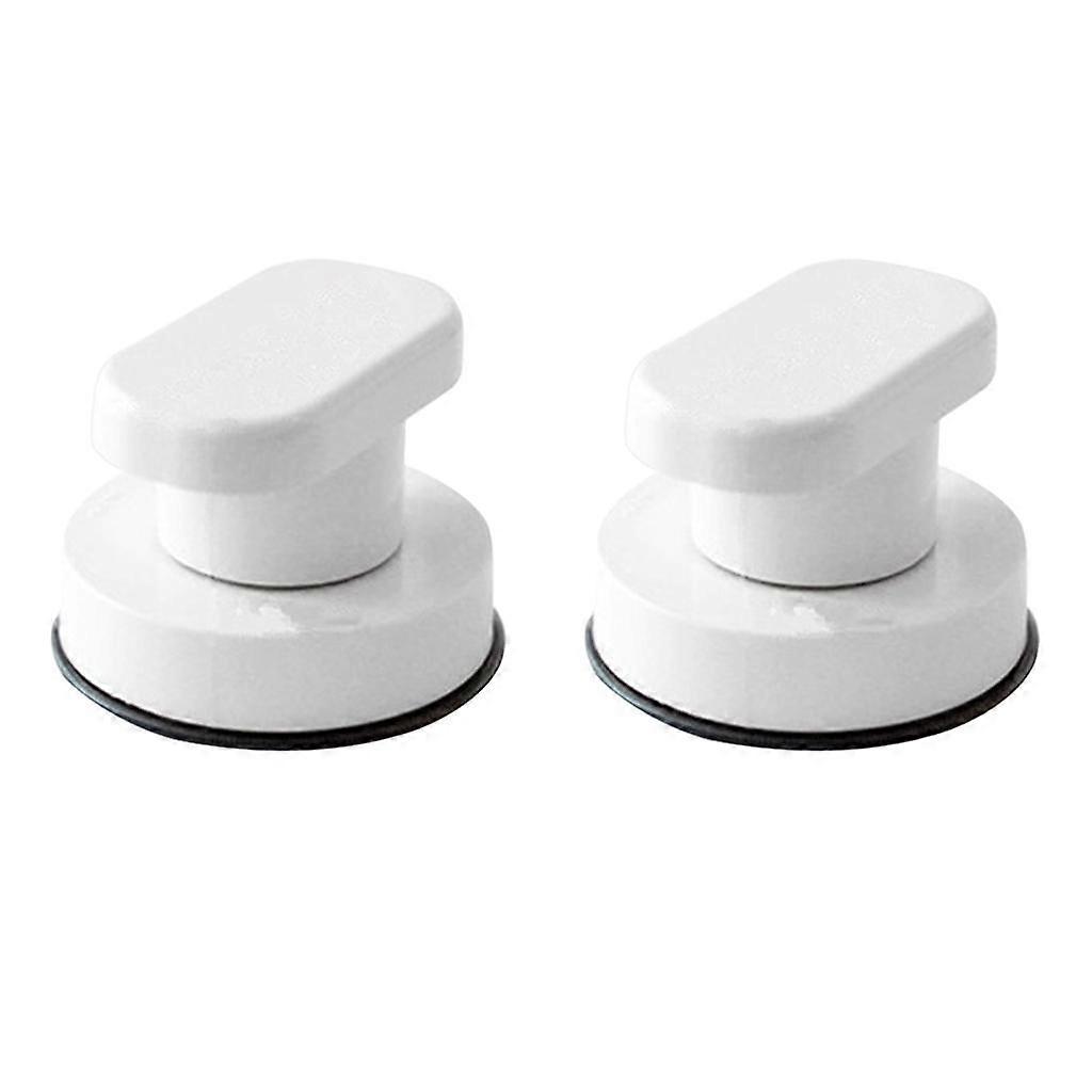 2x Shower Handle Suction Glass Door Pulls Handles