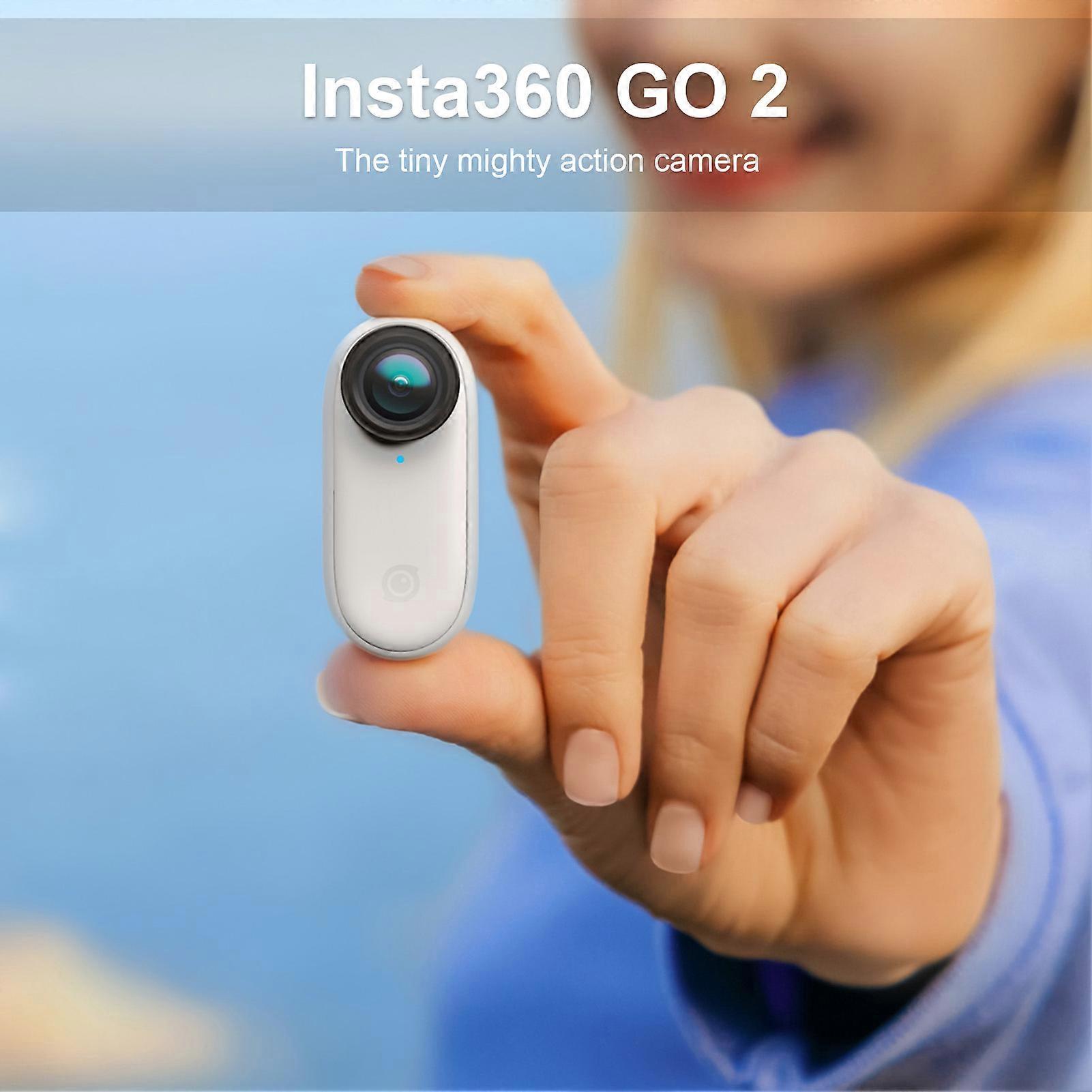 Insta360 GO 2: Tiny Waterproof Action Camera with Stabilization and Versatile Mounting