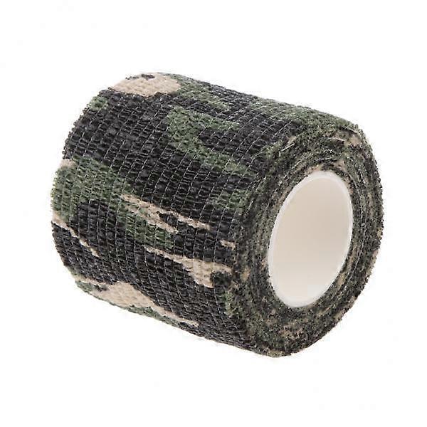 2X Non-woven Self Sticking Gun Camouflage Wrap Tape 4.5M Jungle