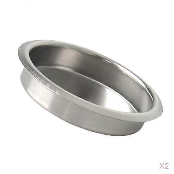 2pcs Stainless Steel Backflush Insert 58mm