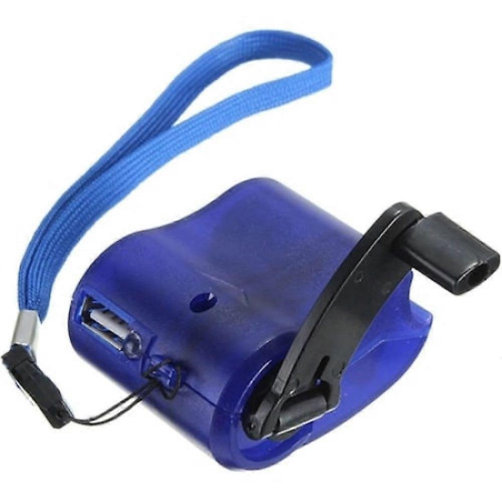 Hand Crank Generator For Emergency Use, Mechanical Energy Conversion To Charge Devices On The Go