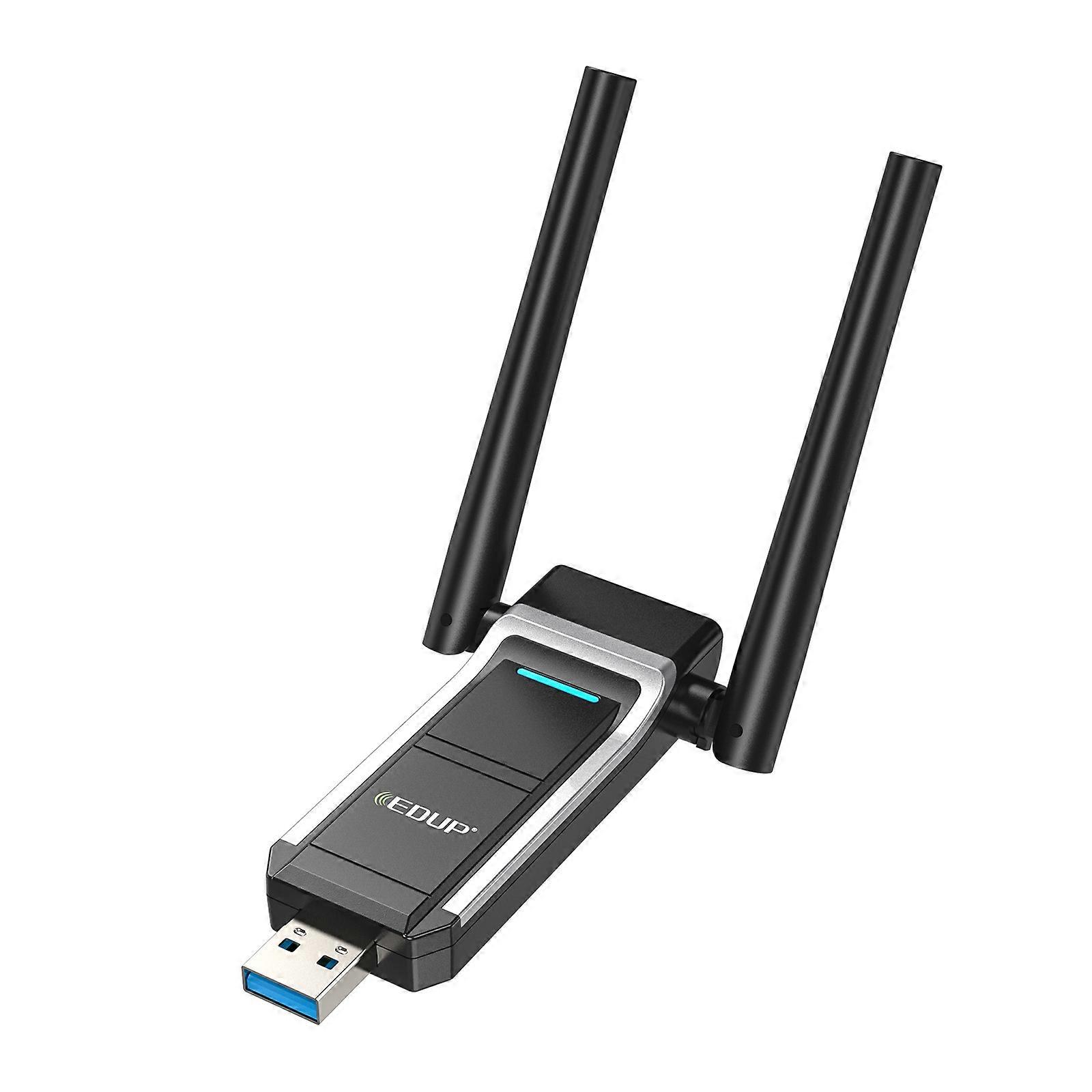 USB Wifi Adapter Dual Band Free Driver Antenna Network Card Receiver WiFi Repeater 1200Mbps 2.4GHz 5.8GHz