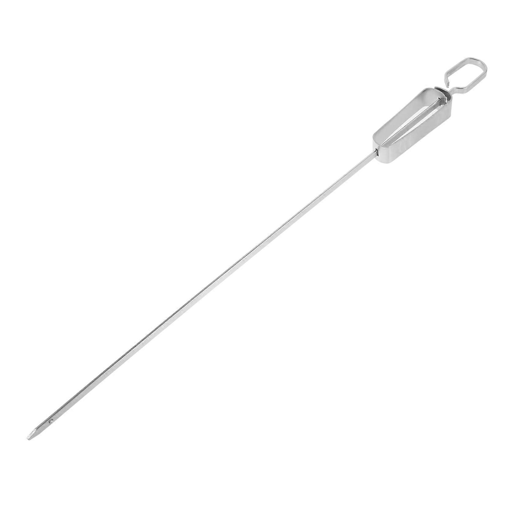 Kebab Skewers with Hanging System, Reusable Barbecue Skewers for Kebab and BBQ, Meat and Vegetables, Long Skewers for Barbecue Accessories