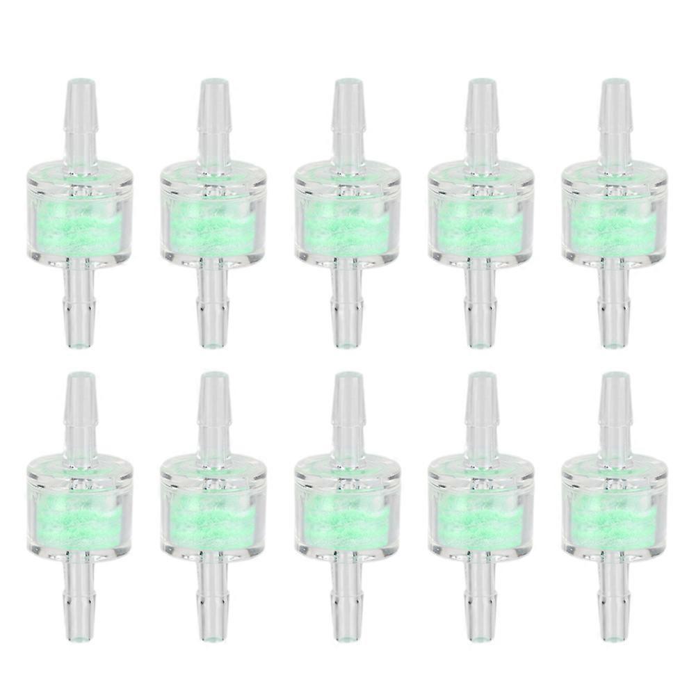 10PCS Three Layers Transparent Computer Water Cooling Filter PC Computer Cooler Parts(Outer Diameter 5MM )