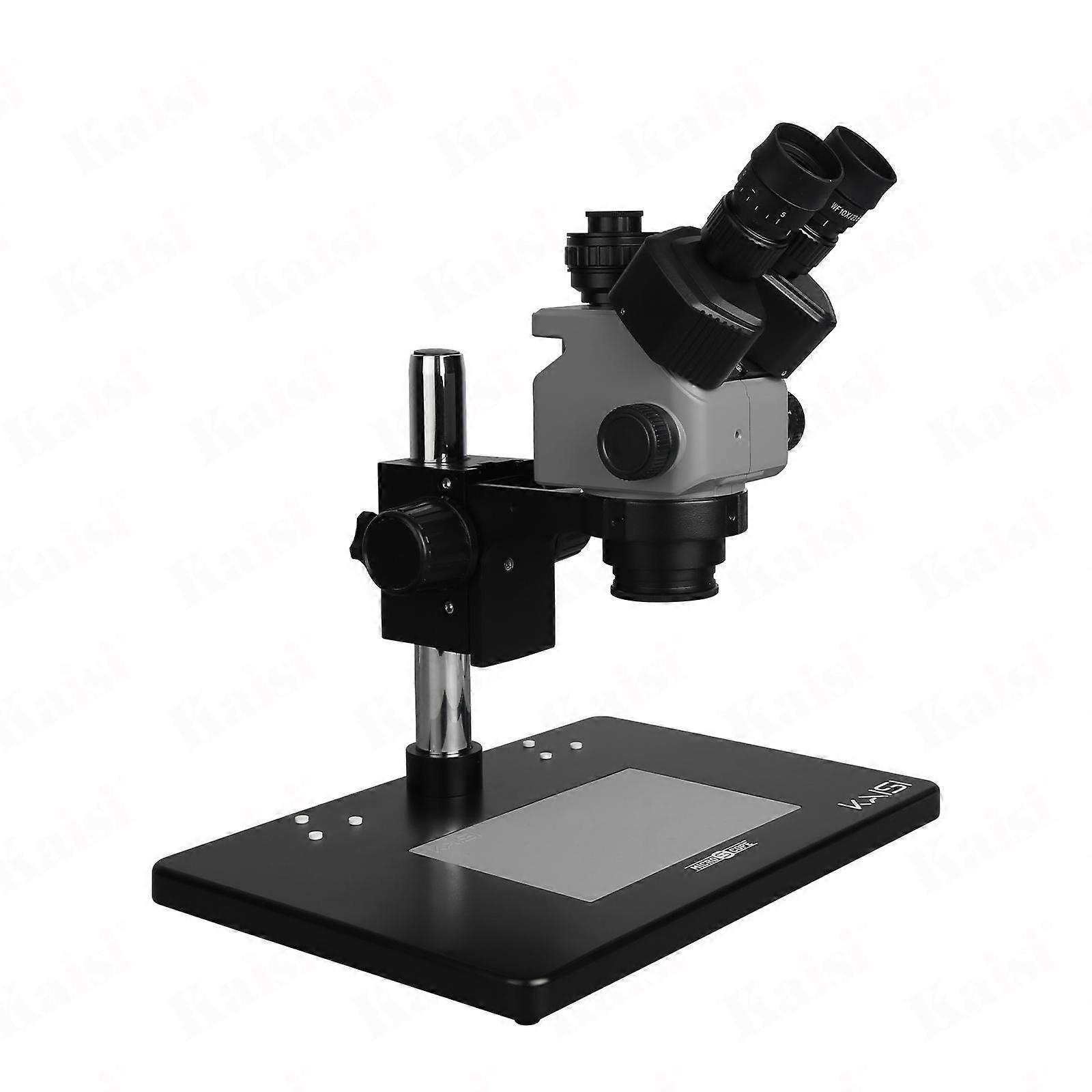 Kaisi 6558 6.5-58X Synchronous Zoom Trinocular Stereo Microscope