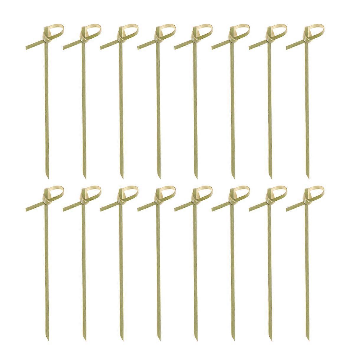 Safe Bamboo Appetizer Picks, Designed for Elegant Cake and Food Decoration