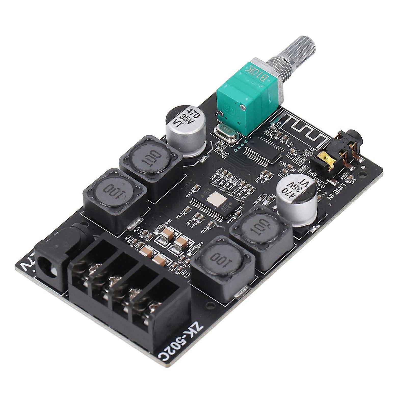 Bluetooth 5.0 Amplifier Board Professional 50W 50W TPA3116D2 Chip Power Amplifier Board for DIY Bluetooth Speakers 