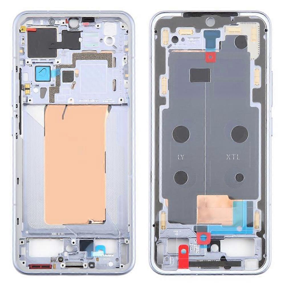 For Xiaomi 15 Middle Plate Frame (A-Side) Repair Part (Without Logo)Blue