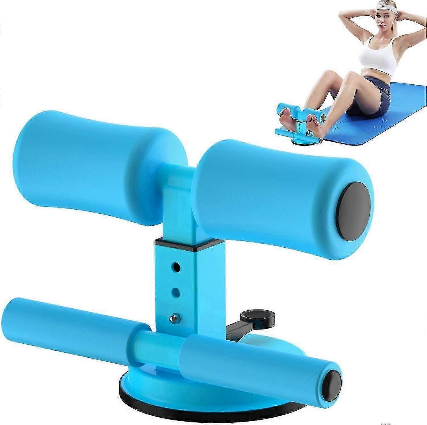 Non-Slip Abdominal Workout Bar with 4 Adjustable Heights for Home Use