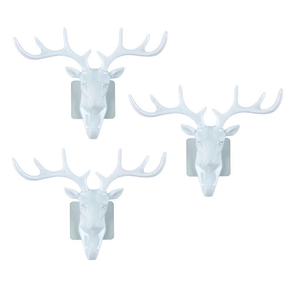 Versatile Deer Shape Hooks for Home and Bathroom Decor