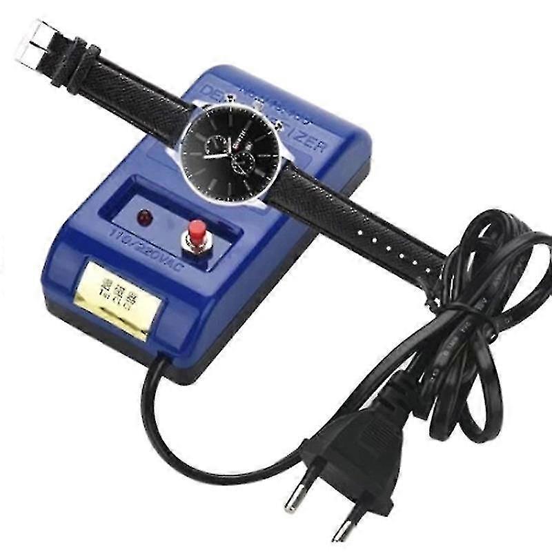Professional Watch Demagnetizer Tool for Mechanical & Quartz Watches, Electrical Demagnetizing Device for Watch Repair