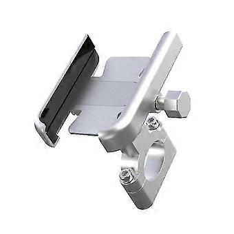 Suporte para telefone de bicicleta Guiador de motocicleta Suporte para celular Liga de alumínio 360 Rotação Acessórios de montagem de bicicleta de estrada Edição B 0617
