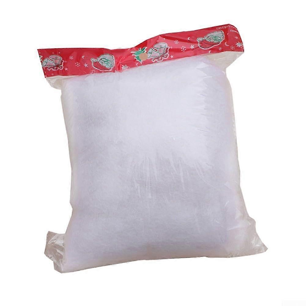 200 g Artificial Snow Cotton for Christmas Tree and Table Decoration - Soft White Decorative Snow Material