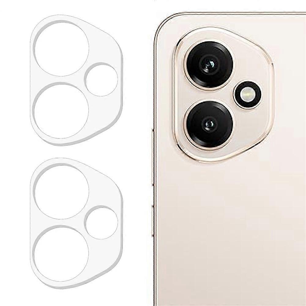 2 Sztuk Kompatybilne z Honor 400 5G (Global) Osłona obiektywu aparatu 3D Arc Edge Anti-Scratch Szkło hartowane Folia na obiektyw