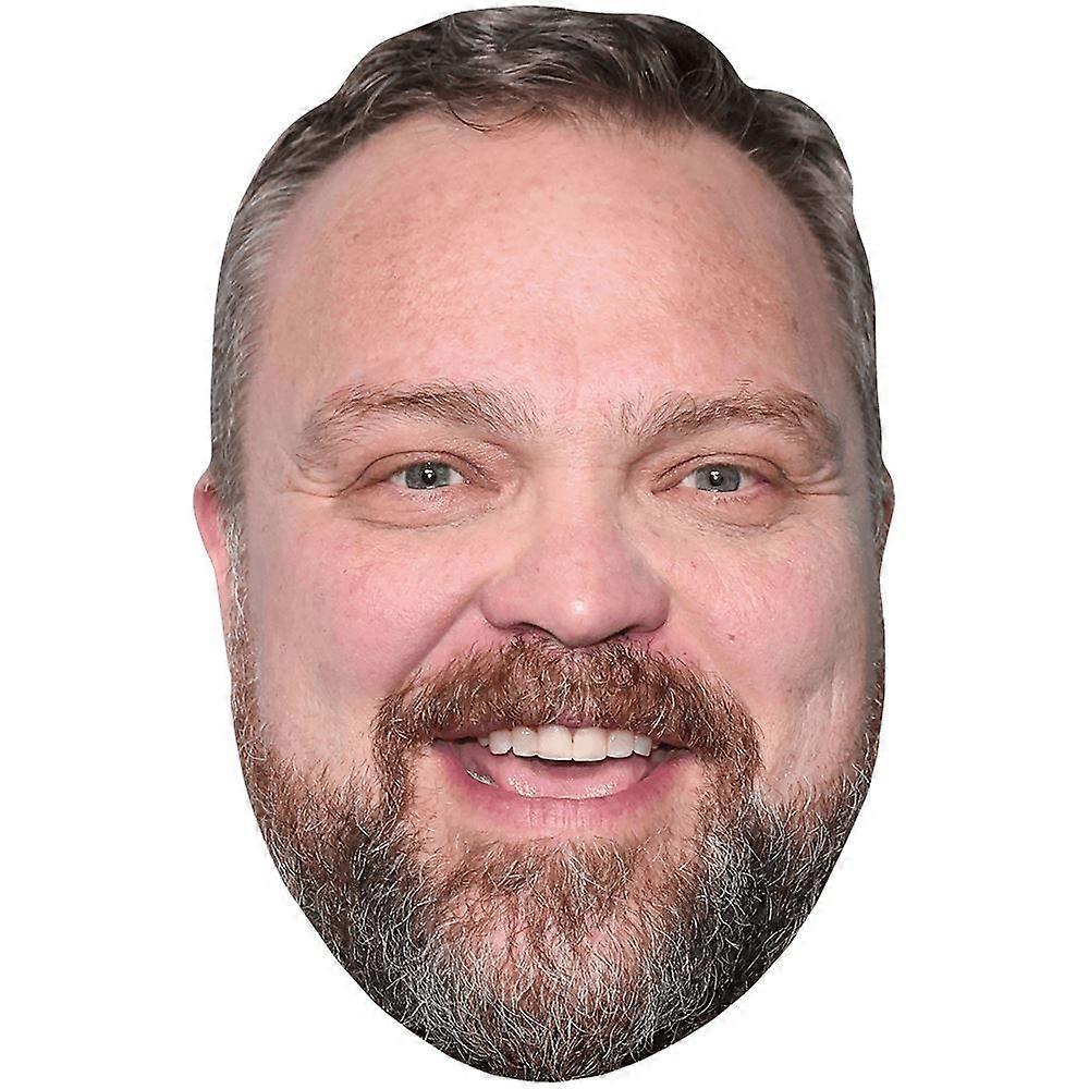 Drew Powell (Smile) Big Head. Larger than life mask.