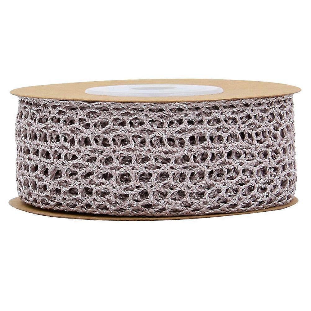Braided Ribbon Craft Enthusiasts Shimmery Chiffon Diy Wrapping Floral Arrangement 5 Yard 1Pcs