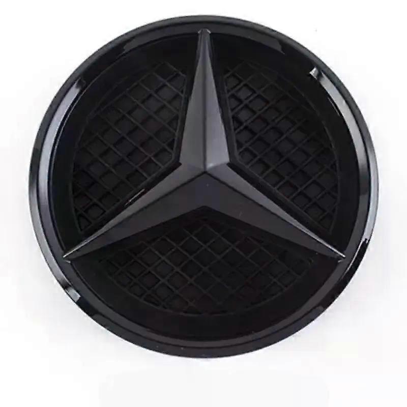 Car Front Grill Logo Light mirror face LED Badge Emblem Luminous Decorative Light Suitable for Mercedes Benz LGS