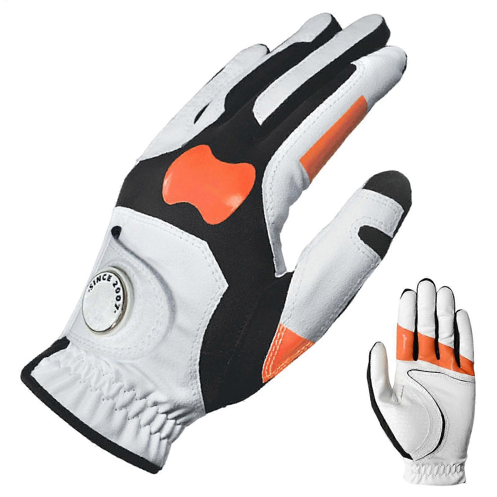 Men's Golf Gloves Left Hand, Grip Corrector, Chipping Correction, Grip Trainer, Comfortable for Beginners and Pros