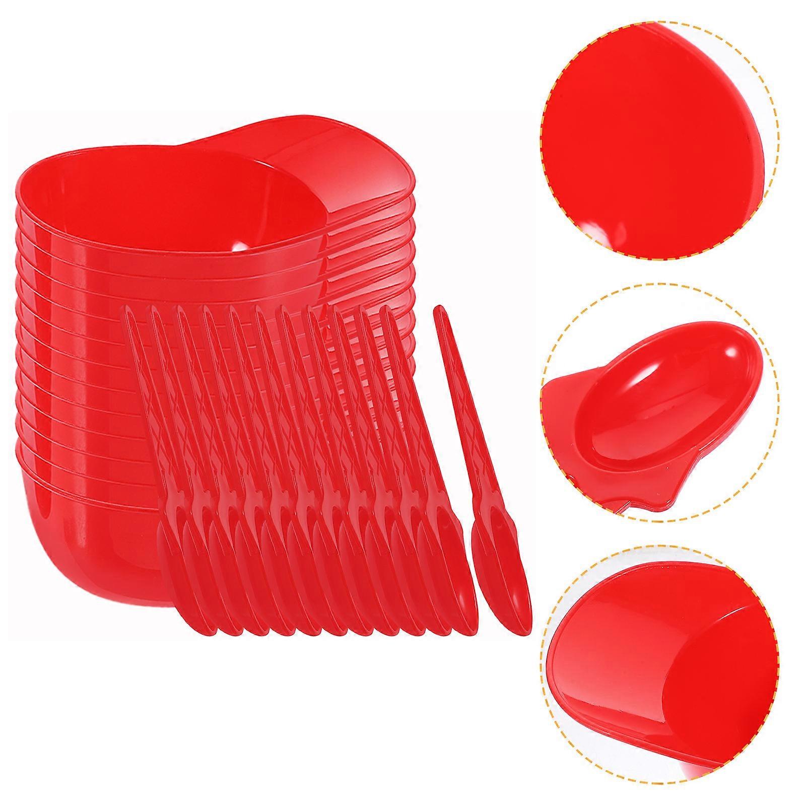 Serving Bowls For Party Baseball Hat Shape Dessert Serving .7x8.5x5cm Other Beverages 12 Sets