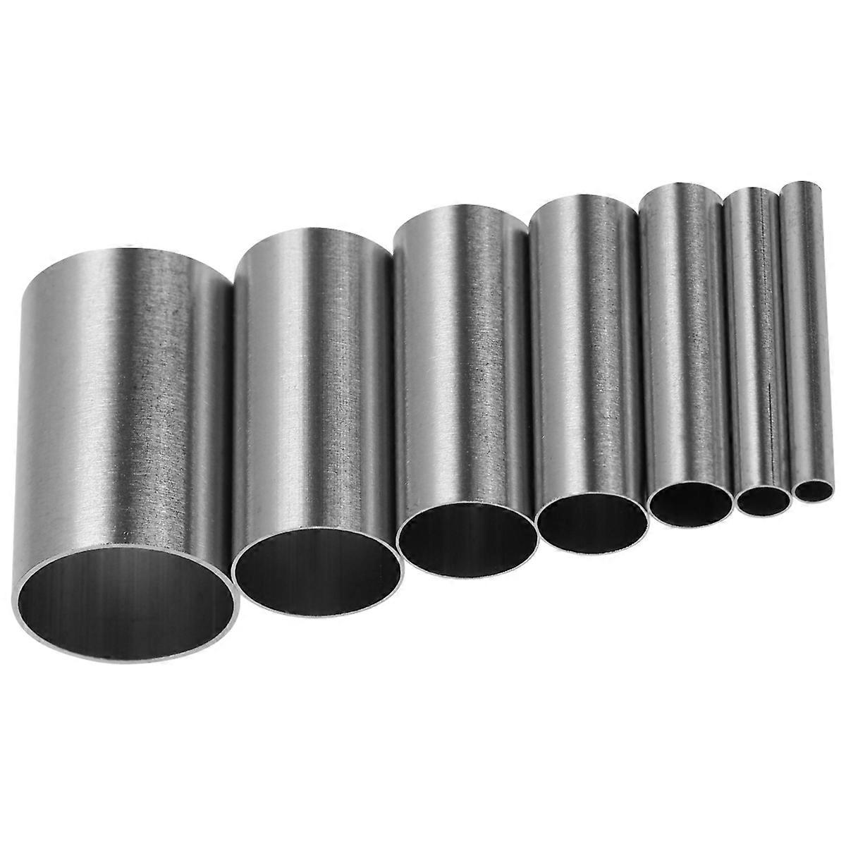 Pottery Tool Set Clay Cutters Stainless Steel Round Punch Tools for DIY Projects