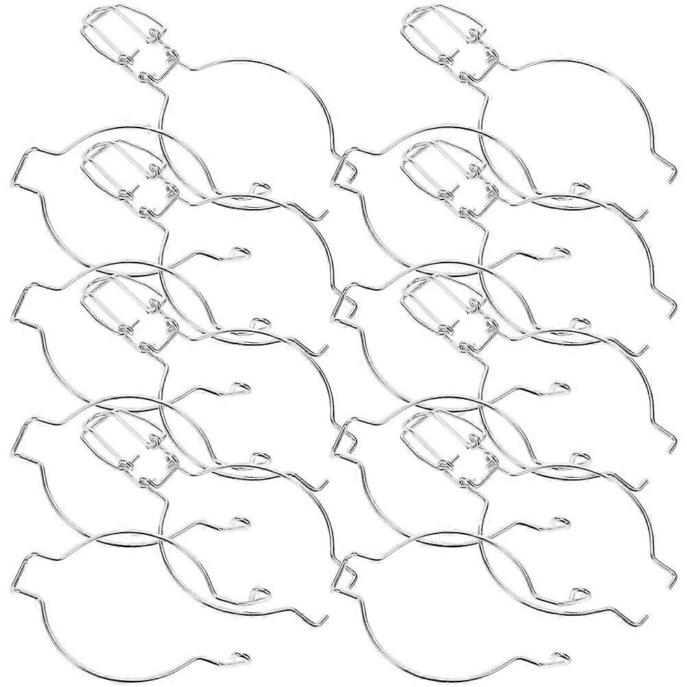 Iron Material Wire Handles for Jars Storage Canning Enthusiasts 15Pcs