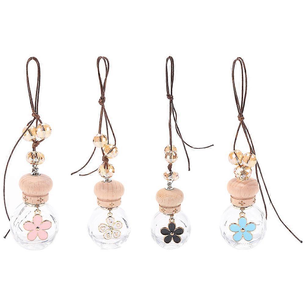 Car Perfume Bottles Made of Glass for Aromatic Use in Car Multi Color 6ML Size